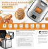 PSMBF003 Gluten free toaster 15in1 automatic toaster 2.8 inch LED 15h timer 2 lbs 1.51 lbs 1 lb American bread Italian, French bread