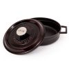 LAVA Premium Multipurpose Round Cast Iron Dutch Oven 24 cm