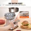 VEVOR Commercial Burger Patty Maker, 150mm/6inch Hamburger Beef Patty Maker, Heavy Duty Food-Grade Stainless Steel Bowl Burger Press Machine