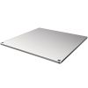 VEVOR Steel Pizza Stone, Solid Steel Baking Steel, 16" x 14" Steel Pizza Plate, 0.2" Thick Steel Pizza Pan