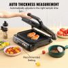 VEVOR 7 IN 1 Commercial Electric Griddle, 14.4" 1800W Indoor Countertop Grill