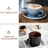 500WAutomatic milk heater cold / hot milk foam foam 300ml LED Touch cappuccino protein powder mixer cold foam 360¬∞