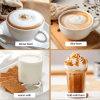 4 in 1 electric coffee milk foam machine 450W milk heating milk foam machine cold foaming chocolate mixer milk heating 70¬∞C / 158¬∞F cold / hot latte